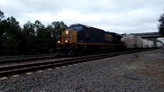 Folkston CSX Tropicana Manifest [upl. by Anohr607]