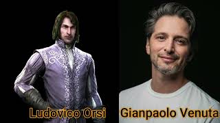 Character and Voice Actor  Assassins Creed II  Ludovico Orsi  Gianpaolo Venuta [upl. by Cianca679]