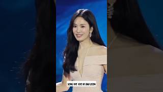 The very beautiful Song Hye Kyo at Baeksang Arts Awards 2024 😍 songhyekyo baeksangartsawards [upl. by Durwood798]