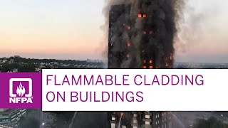 Flammable Cladding on Buildings [upl. by Gilford]