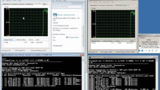 IPERF for Windows  maximum network bandwidth QoS test [upl. by Aekin147]