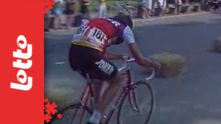 Lotto Cycling  1987  Eerste etappezege in de Tour [upl. by Imyaj]