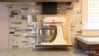 Touchstone Motorized Whisper Lift II TV Lift In the Kitchen [upl. by Laekcim]