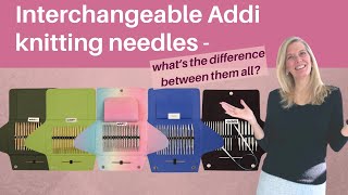 Interchangeable Addi knitting needles  how do they compare [upl. by Cilegna951]