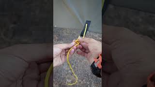 Knot Tips 13 🔸Best Tent  Tarp Guyline Knot [upl. by Hesler]