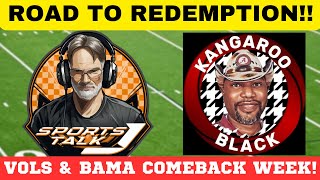 VOLS amp BAMA ON REDEMPTION ROAD TENNESSEE FOOTBALL ALABAMA FOOTBALLARKANSAS FOOTBALL SEC FOOTBALL [upl. by Eliam]