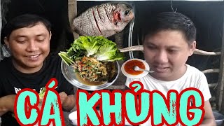 NAY TEAM QUỐC DUY Vlog LÀM MÓN CỰC NGON VỚI 1 CON CÁ SIÊU KHỦNG Quốc Duy Vlog [upl. by Nosoj]