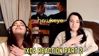 HAWKEYE 1X06 REACTION PART 2 [upl. by Stoops]