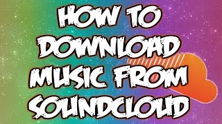 How to Download Music from SoundCloud to MP3 on ALL Android Devices 2016  NO ROOT [upl. by Rickart539]