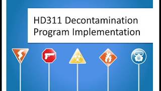 DQE HD311 Decontamination Program Implementation [upl. by Milore]