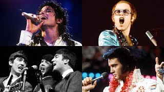 Top 100 Best Selling Music Artists of All Time [upl. by Ecinahs851]