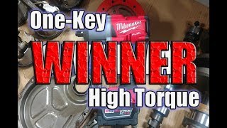 WINNER  Milwaukee Tools 286320 OneKey High Torque 12quot Impact Wrench [upl. by Onitnelav]