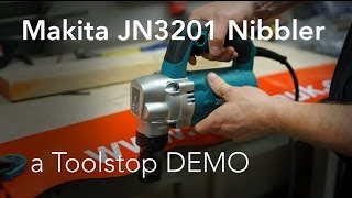 Makita JN3201J Nibbler  Toolstop DEMO [upl. by Nelaf]