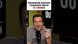 Deadspin Editor Charged With 14 Crimes news [upl. by Eurd638]