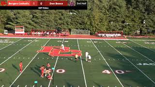 Bergen Catholic Soccer vs Don Bosco [upl. by Sivrup]