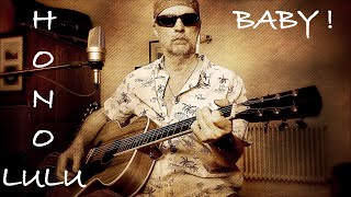 HONOLULU BABY Guitar Instrumental quotLaurel amp Hardyquot Sons Of The Desert  Travis Picking Style [upl. by Neela114]