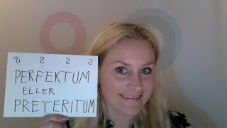 Video 77 Verbformer preteritum eller presens perfektum LESTE eller HAR LEST [upl. by Laundes539]