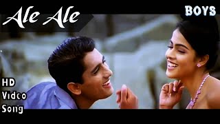 Ale Ale  Boys HD Video Song  HD Audio  SiddharthGenelia  ARRahman [upl. by Maletta]