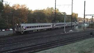 Morning Rush Hour at Jenkintown October 24 2008 [upl. by Nad]