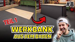 Geniale Werkbank verschwindet im Boden  Teil 1  Tobi’s Handcraft  Die Garagenwerkstatt 8 [upl. by Notniuqal]