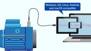 Digiducer  USB Digital Accelerometer  Animated [upl. by Marchak]