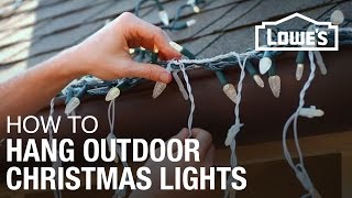 How To Hang Exterior Christmas Lights [upl. by Edan266]