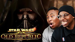 THIS IS CRAZY  Star Wars The Old Republic ALL Cinematic Trailers Reaction [upl. by Aloek]