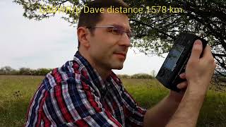 Successful QRP trip with new whip antenna  XIEGU X5105 [upl. by Rask]