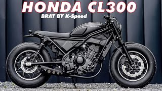 Perfect Brat HONDA CL300 By KSpeed Bratman [upl. by Dougall]