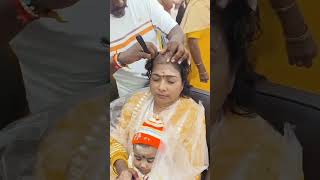 Women headshave in Murugan temple girlheadshave [upl. by Shore]