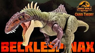 Mattel Jurassic World Chaos Theory quotBattle Roarinquot Becklespinax Review [upl. by Gadmann568]