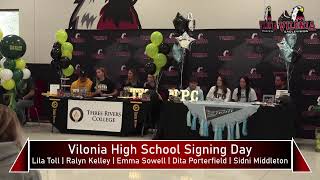 Vilonia High School Signing Day  111324 [upl. by Atinel]