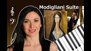 Modigliani Suite by Guy Farley  Piano Cover with Free Music Sheets [upl. by Julita]