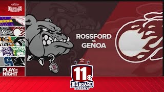 Big Board Friday Week 9 Rossford vs Genoa [upl. by Nahtnahoj]