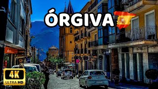 🇪🇦4K ÓRGIVA  The Hippie Village in the Heart of Andalucía  Alpujarra Granada Spain [upl. by Yasdnyl950]