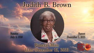 Judith B Brown Funeral Mass [upl. by Floyd]