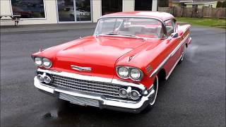 1958 Chevrolet Impala 235 3 speed [upl. by Leifer450]