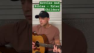 Bottles And Bibles  Tyler Childers  Cover tylerchilders cover shorts music [upl. by Amelita]