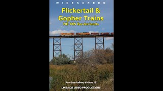 American Railroad Volume 23 Railfanning Flickertail and Gopher Trains [upl. by Codie]