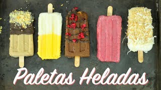 PALETAS HELADAS VEGANAS  ROASTING VEGGIES [upl. by Sinnard160]