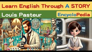 Louis Pasteur  Learn English Through A STORY Encyclopedia  Turn on CC Subtitles  Native Language [upl. by Engle]