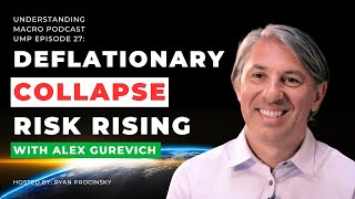 Risk of a Deflationary Collapse in The Economy Is Rising with Alex Gurevich [upl. by Naryt501]