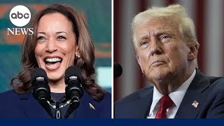 New poll numbers suggest Kamala Harris is ahead of Trump in some states [upl. by Bitthia]