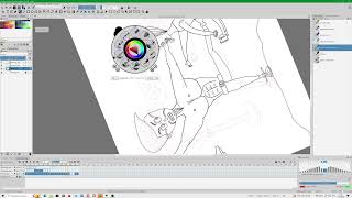 Krita 523  Pop up pallete  How to bypass snapingwhen rotating canvas  tutorial EN 2024 [upl. by Htebzil22]