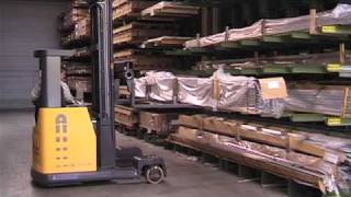 Atlet Forte UFS  Fourway reach truck [upl. by Long]