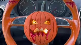 How to modify your car stering in pumpkin 🎃 style 🫡shorts automobile cars [upl. by Nnad960]