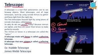 What is a Telescope   Telescope అంటే ఏమిటి  La Excellence [upl. by Tiana]