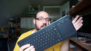 Why Dont Precision Trackpad Keyboards Exist Rapoo K2600 Media Keyboard Review  Netcruzer TECH [upl. by Nilo941]