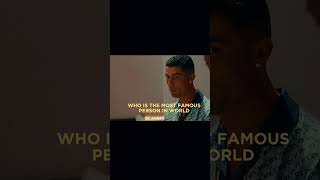 Ronaldo asking his son how is the famous person in the world cr7 urcristiano ronaldo trending [upl. by Pablo]