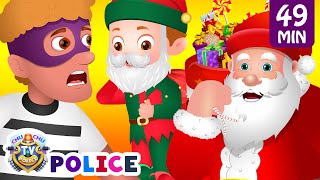 ChuChu TV Police Save Santa Claus  More Fun Stories for Children [upl. by Gunilla838]